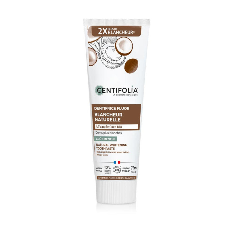 Dentifrice Fluor Blancheur Naturelle