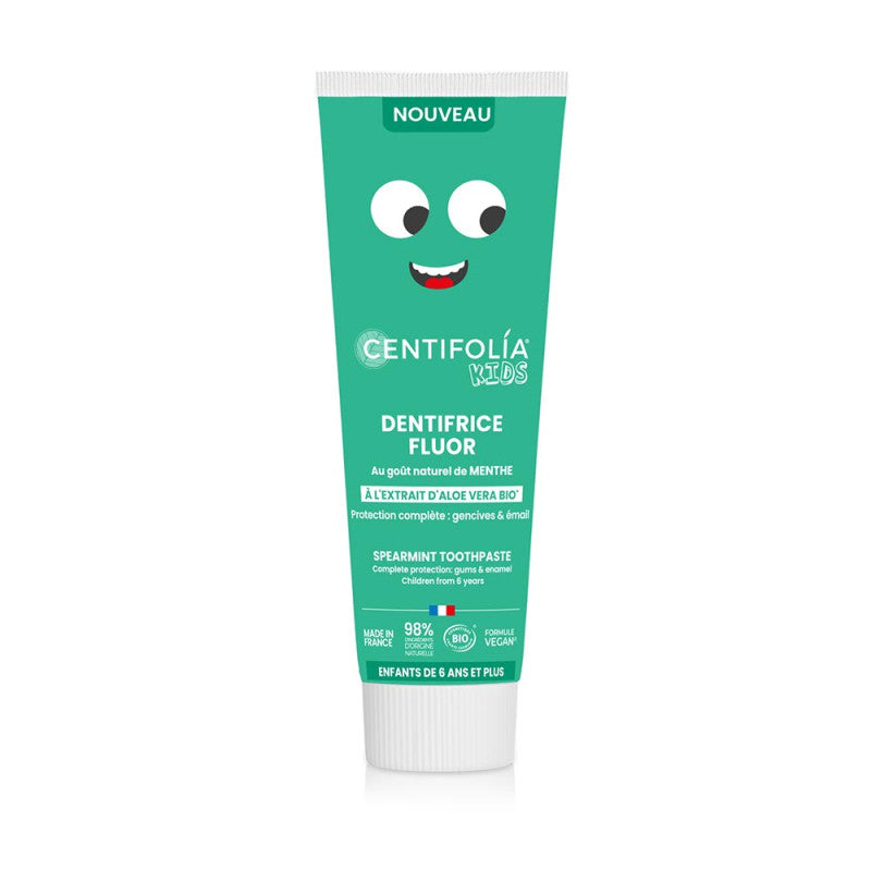 Dentifrice Fluor Menthe Enfants