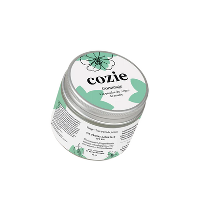 Gommage Visage à la Poudre de Noyau de Prune