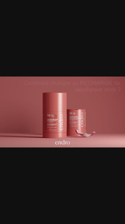 Recharge Déodorant Stick 48h "Rose-Framboise"