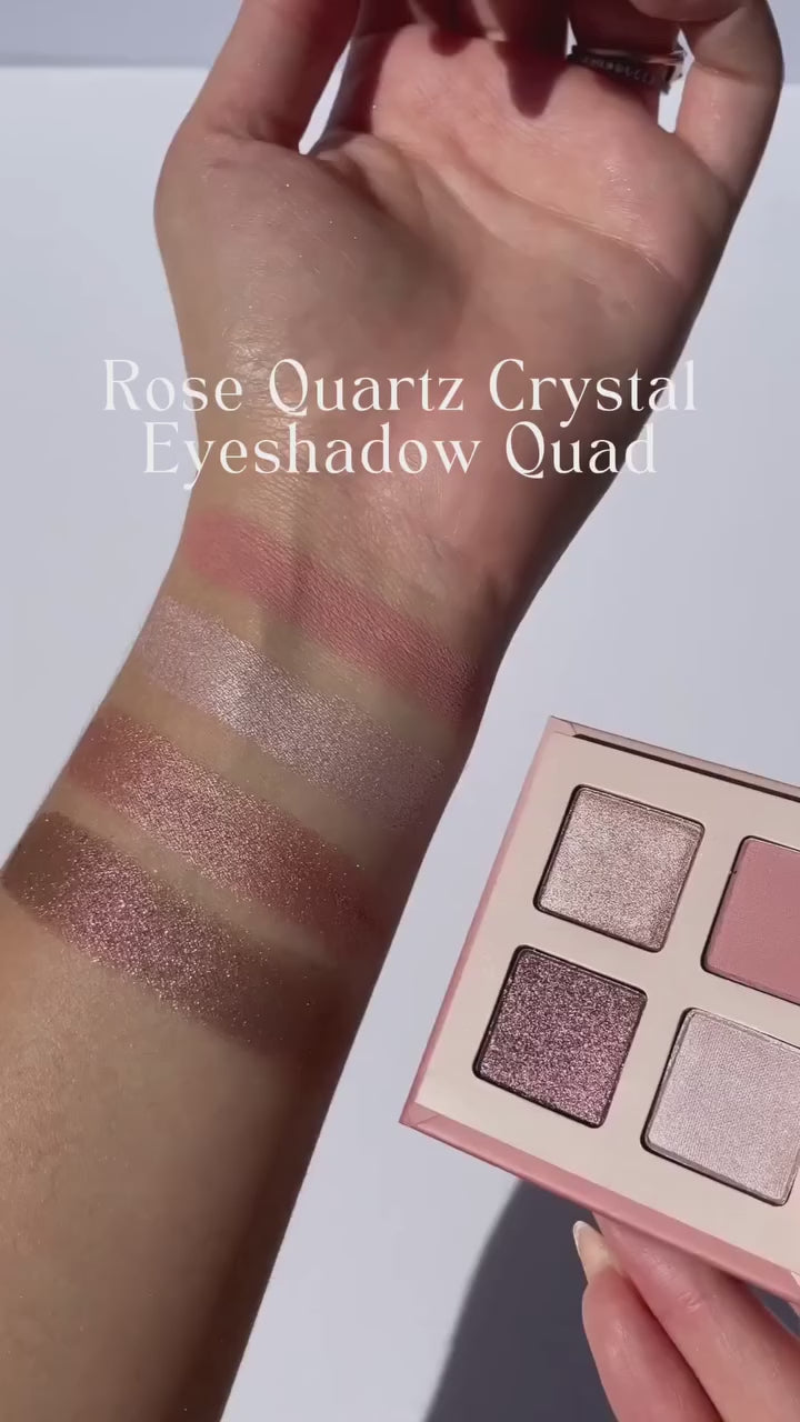 Mini Palette Rose Quartz Crystal