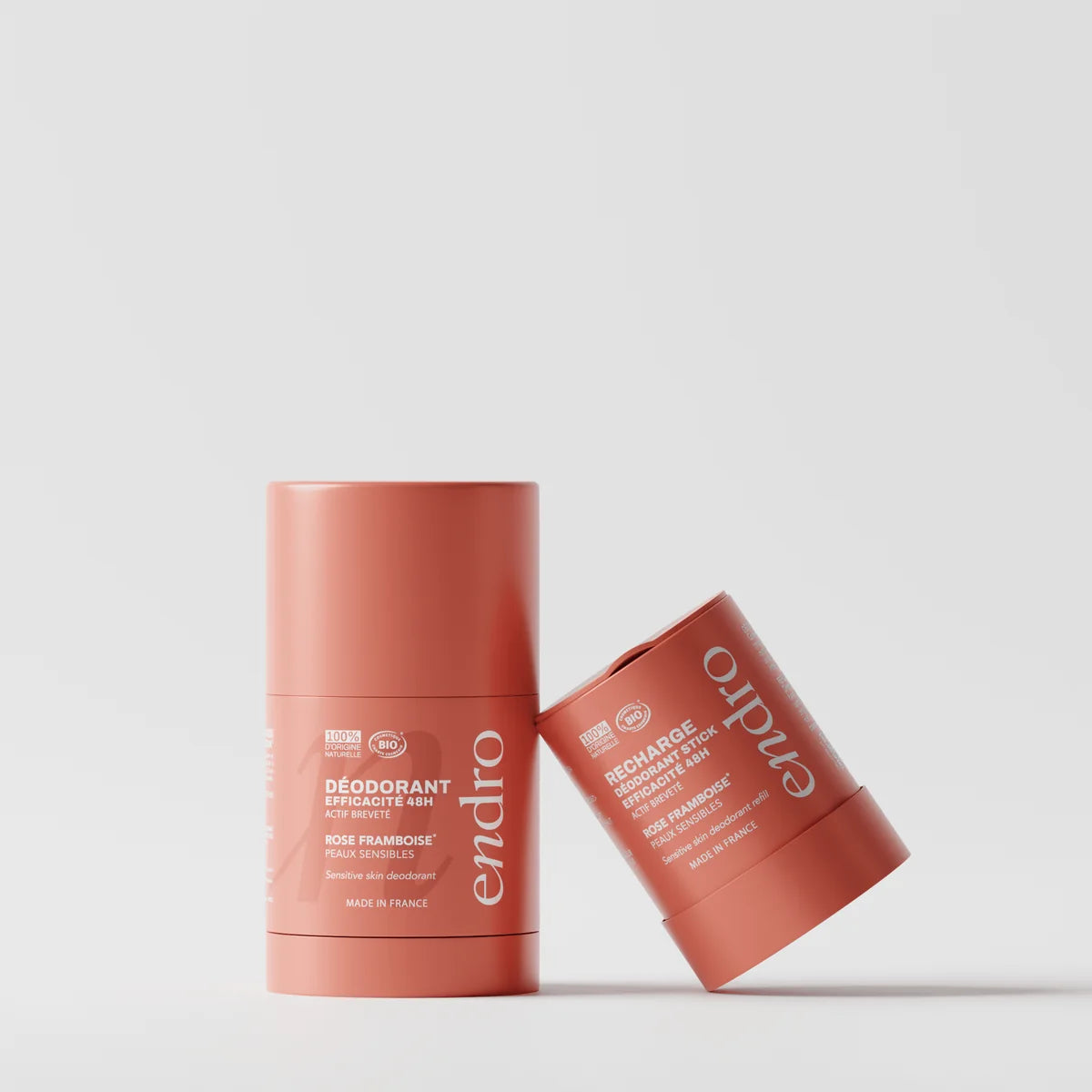Recharge Déodorant Stick 48h "Rose-Framboise"