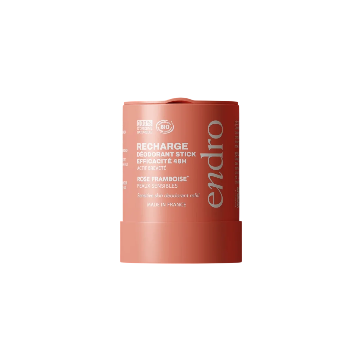Recharge Déodorant Stick 48h "Rose-Framboise"