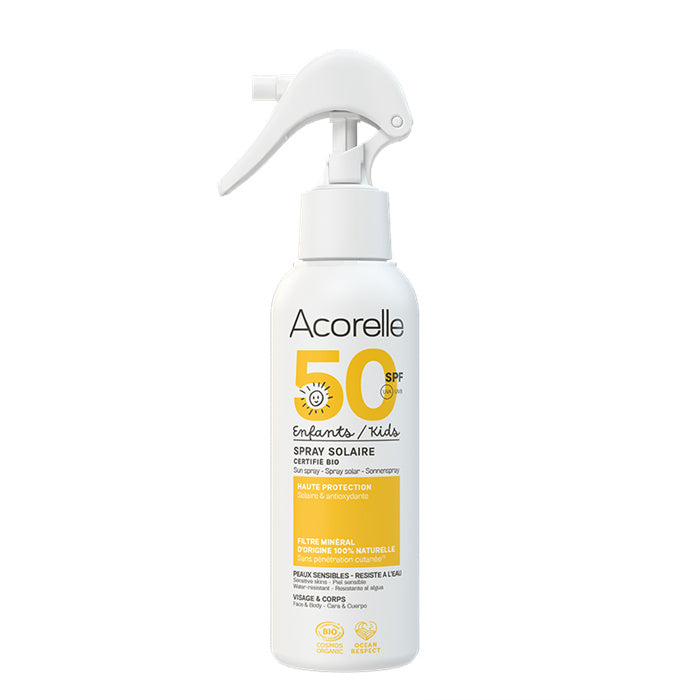 Spray Solaire Enfants Haute Protection Bio SPF50