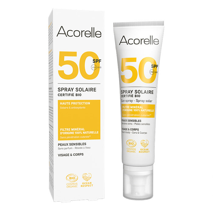 Spray Solaire Haute Protection Bio SPF50